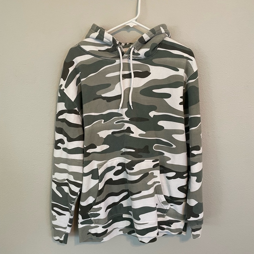 Oversized Camo Hoodie